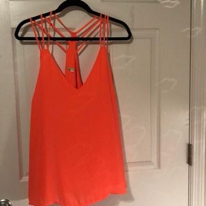 Orange Gianni Bini tank top!